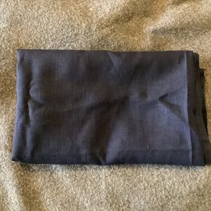 Navy blue heavy weight 100 % linen 2 yards